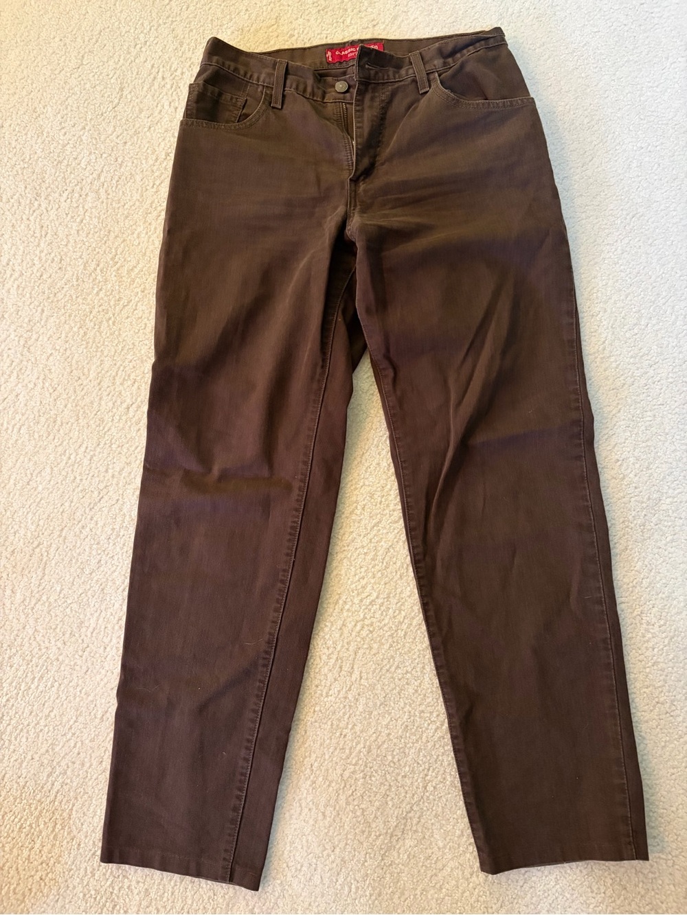Vintage Levi’s 550 Relaxed Fit Tapered Leg Jeans – Chocolate Brown, sz 8